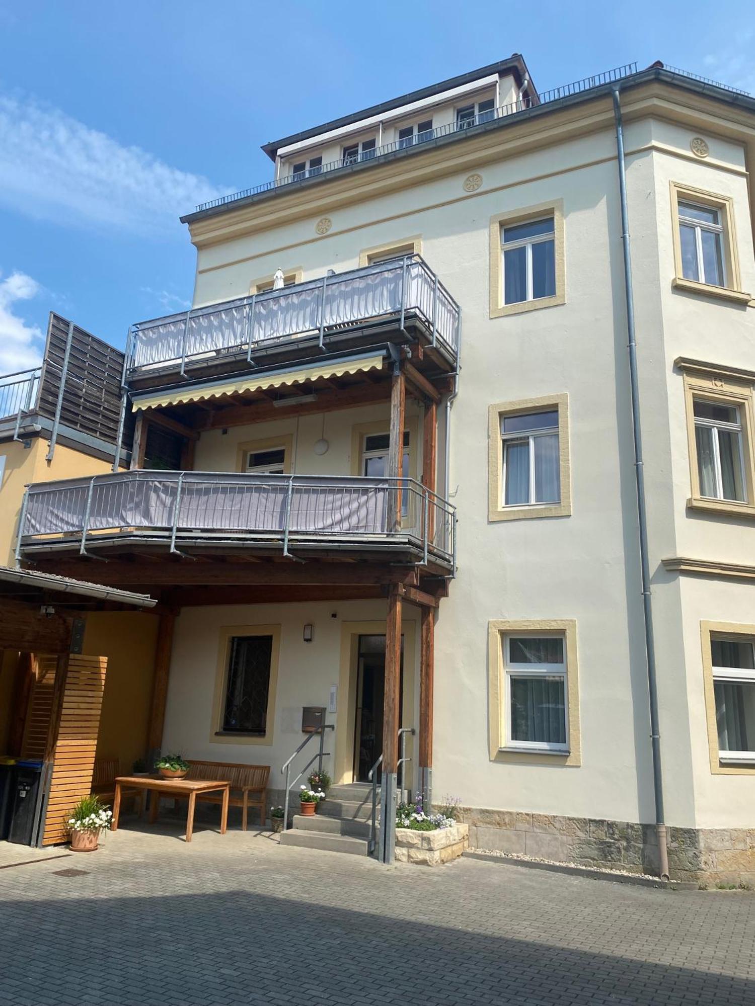 Apartmenthaus Zentral Bad Schandau Esterno foto